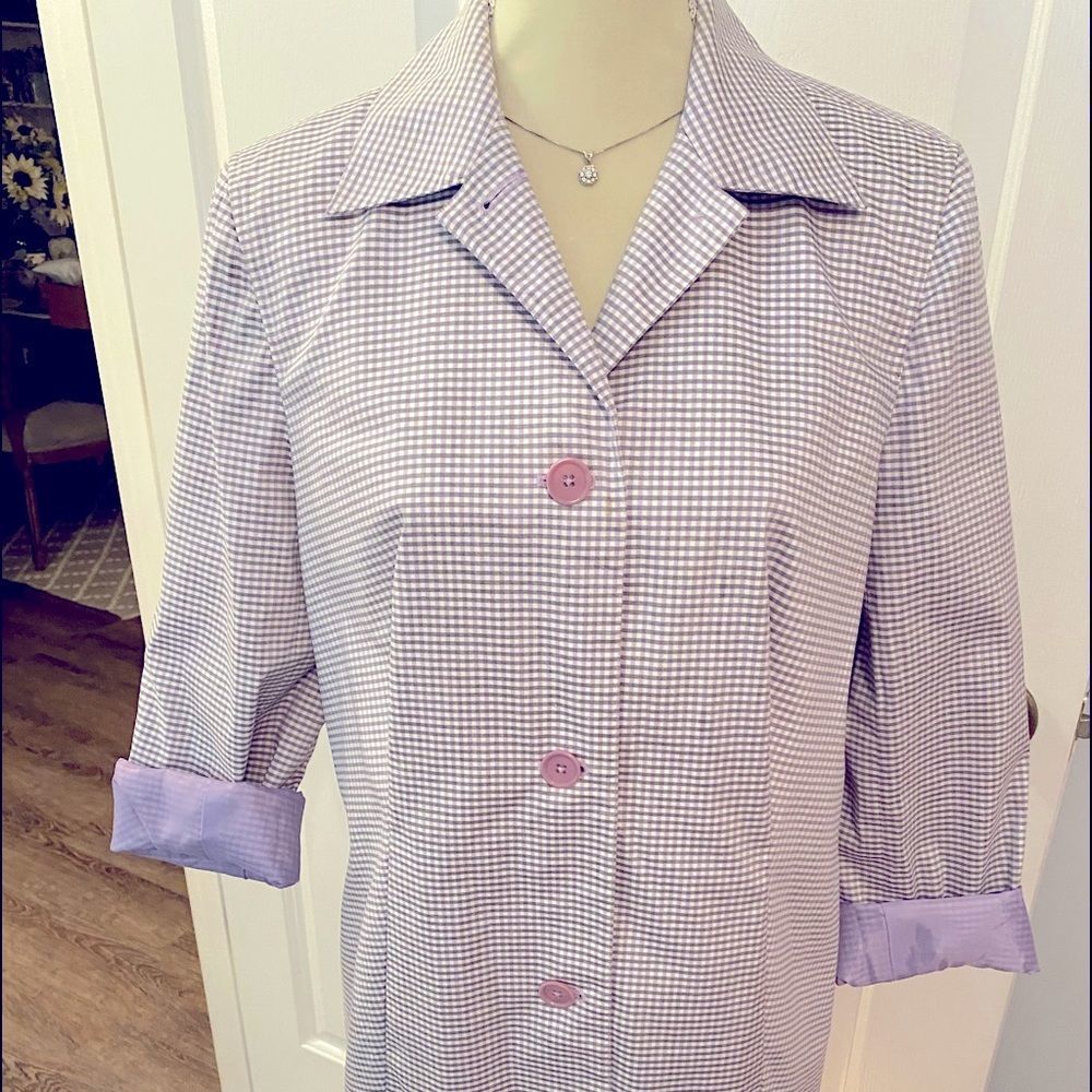 Caslon long spring or summer jacket